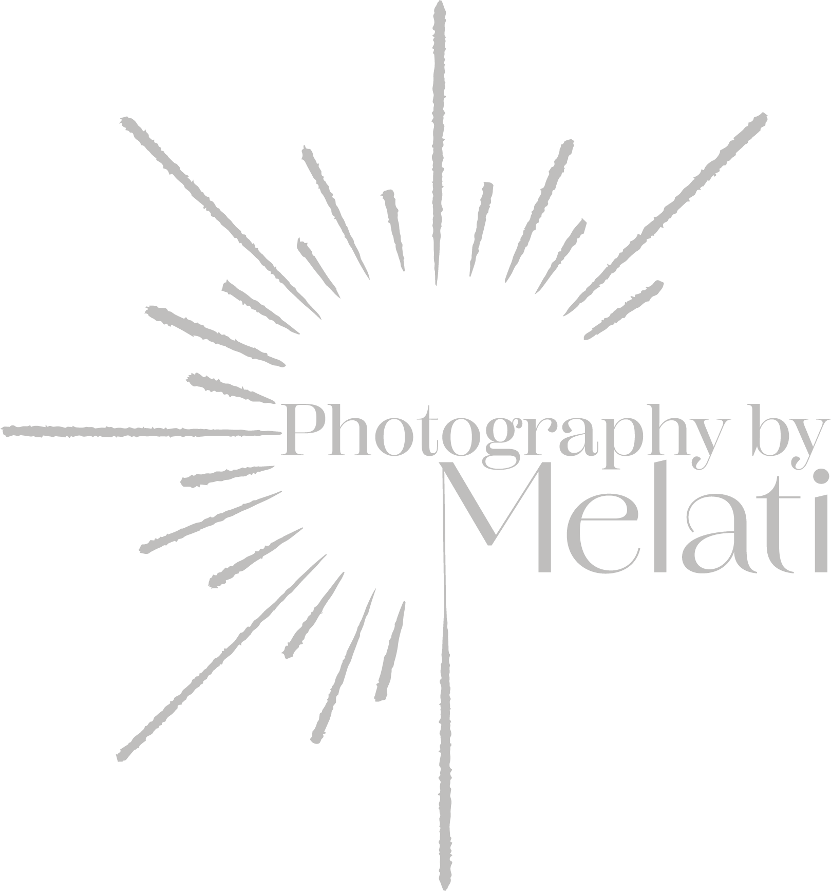 Photography by Melati Logo